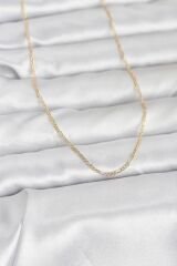 CM 14K Gold Renk 60 cm Zincirli Kadın Kolye