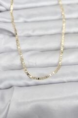 CM 14K Gold Renk Zincir Model 60 cm Kadın Kolye