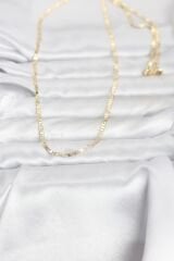 CM 14K Gold Renk Zincir Model 60 cm Kadın Kolye