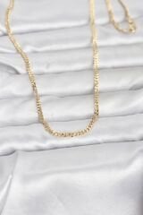 CM 14K Gold Renk 60 cm Zincir Kadın Kolye