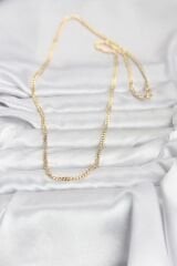 CM 14K Gold Renk 60 cm Zincir Kadın Kolye