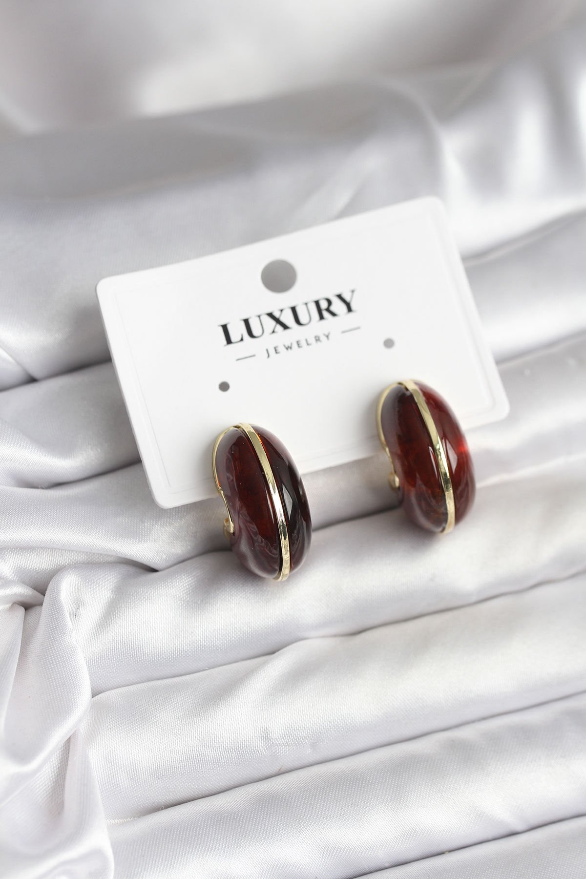 Pirinç Vintage Kadın Küpe