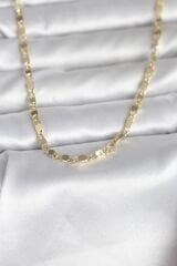 CM 14K Gold Renk Arpa Model 45 cm Kadın Kolye