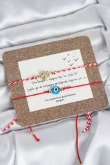 Marteniçka Bileklik 2'li Yonca ve Nazarlı Model