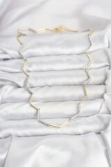 VIP Seri Zikzak Model Kadın Kolye