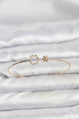 Lotus Model Gold Renk Bileklik