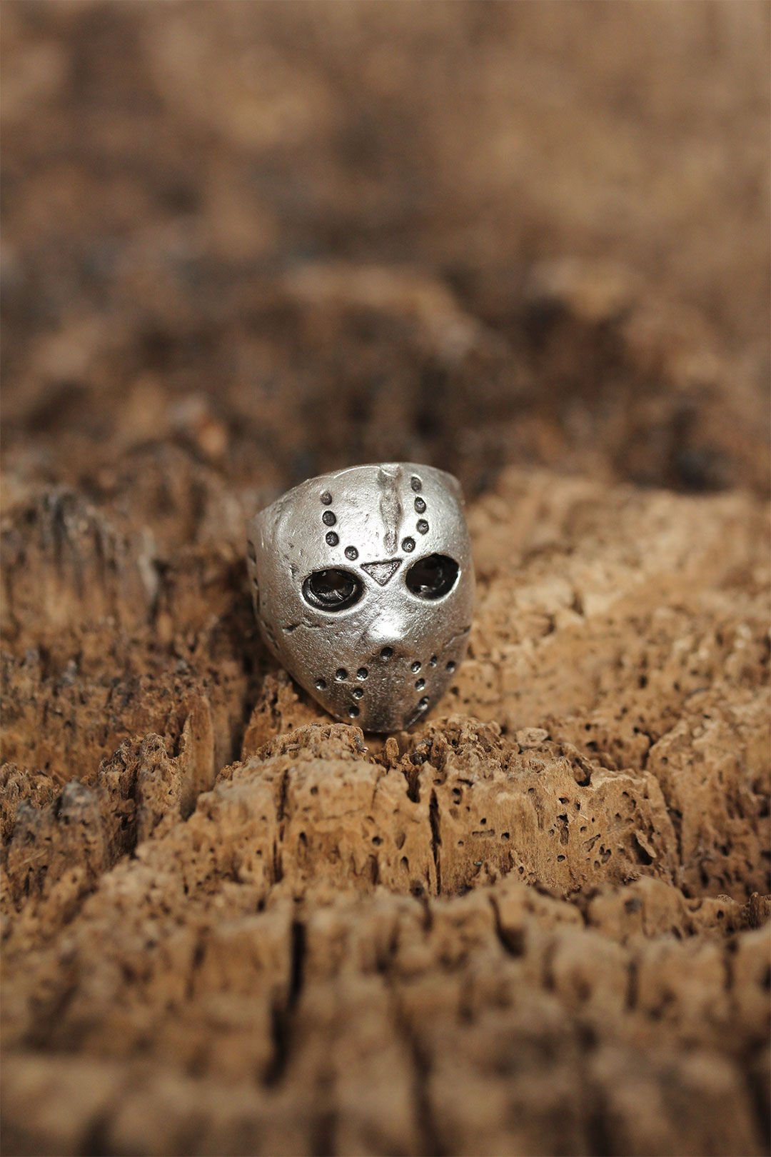 Ayarlanabilir Jason Voorhees Maske Erkek Yüzük