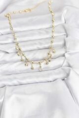 316L Çelik Zincir Gold Renk Kolye