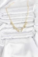 316L Çelik Zincir Gold Renk Kadın Kolye