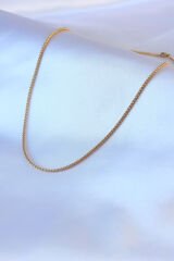 316L Çelik Gold Renk Erkek Kolye