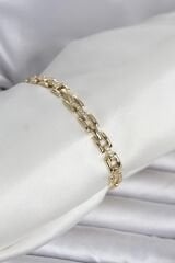 Xuping Zincir Model Gold Renk Kadın Bileklik