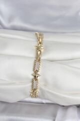 Xuping Kutup Yıldızlı Gold Renk Kadın Bileklik