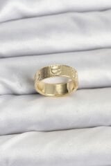 Gold Renk Model Kadın Yüzük
